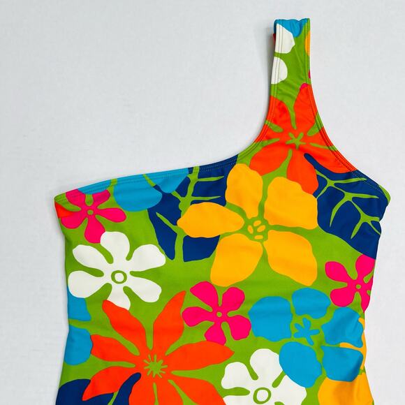 Revolve Faithfull the Brand Aurea One Piece Swimsuit Multi Floral 4/Small NWT - Picture 4 of 11